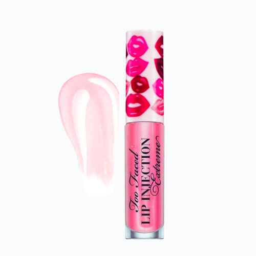 Too Faced Lip Injection Extreme BubbleGum Yum - Warm Light Pink Limited Edition Deluxe Travel .10oz Unboxed