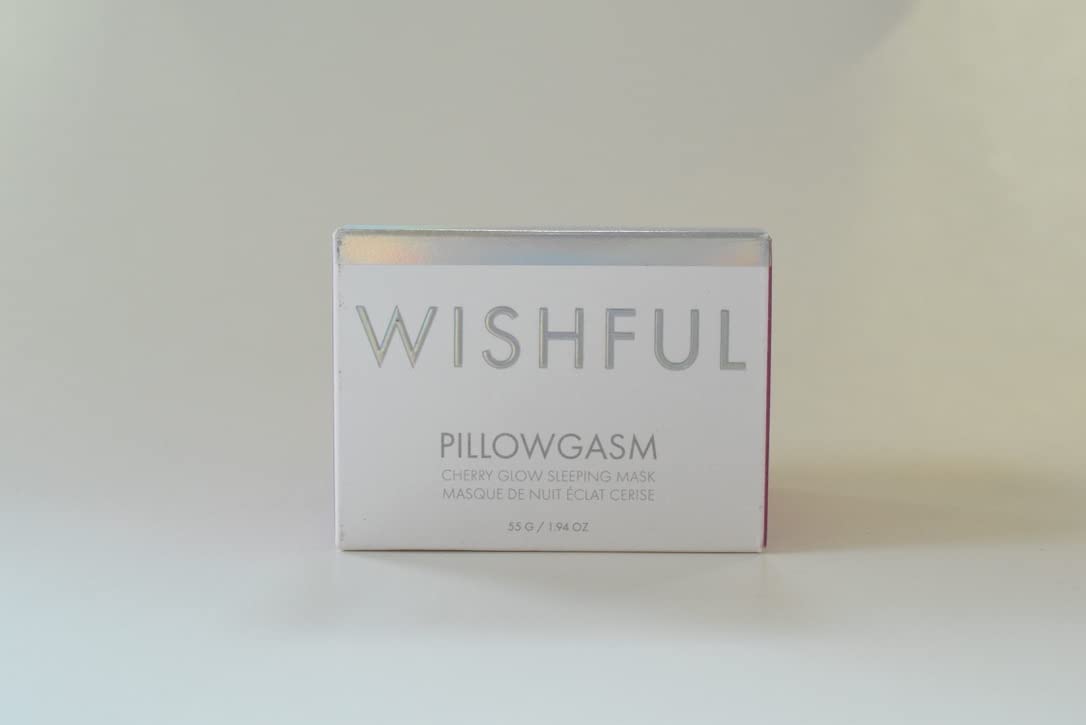 Wishful Pillowgasm Vitamin-Rich Cherry Glow Sleep Mask 1.94 oz / 55 g