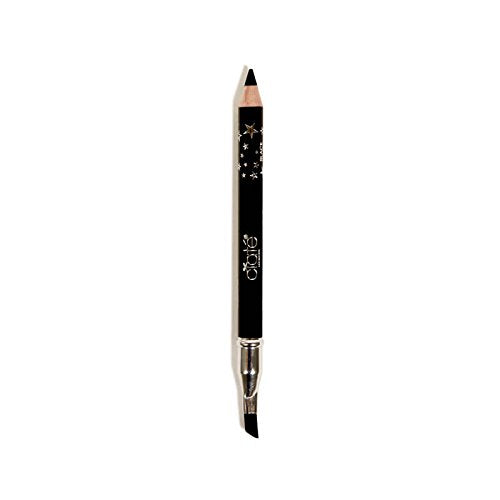 Ciaté London Wonderwand Gel-Kohl Hybrid Eye Liner in Black - 0.28 oz Travel Size - Double Ended Eyeliner With Blending / Smudging Brush