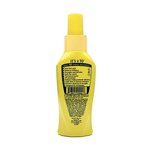 It's a 10 Haircare Miracle Leave-In for Blondes