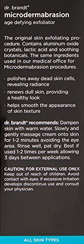 Dr. Brandt Skincare Microdermabrasion Skin Exfoliant, 2 oz