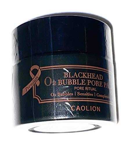 Caolion Blackhead O2 Bubble Pore Pack Premium 30g + free sample