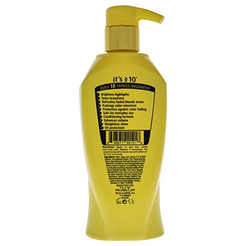 It's A 10 Miracle Brightening Shampoo for Blondes, 10 Ounce