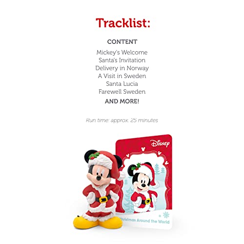 Tonies Mickey's Christmas Around The World Audio Play Character from Disney