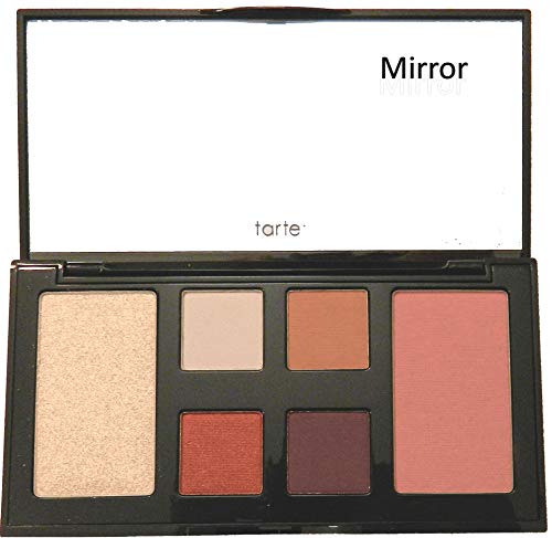 Tarte Everyday Neutrals Eye & Cheek Palette - 6 Eyeshadows, Blush, Highlighter in Neutral Shades