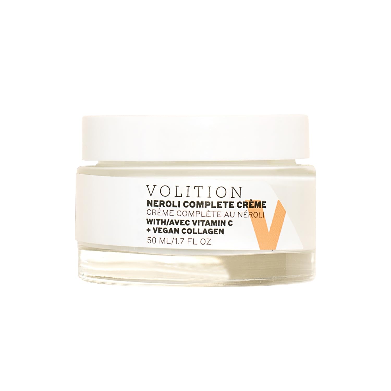 Volition Beauty Neroli Complete Creme - Facial Moisturizer Helps Reduce Look of Fine Lines with Soothing Orange Blossom & Balancing Amino Acids - For Dry Skin & Combo Skin (50ml / 1.7 fl oz)