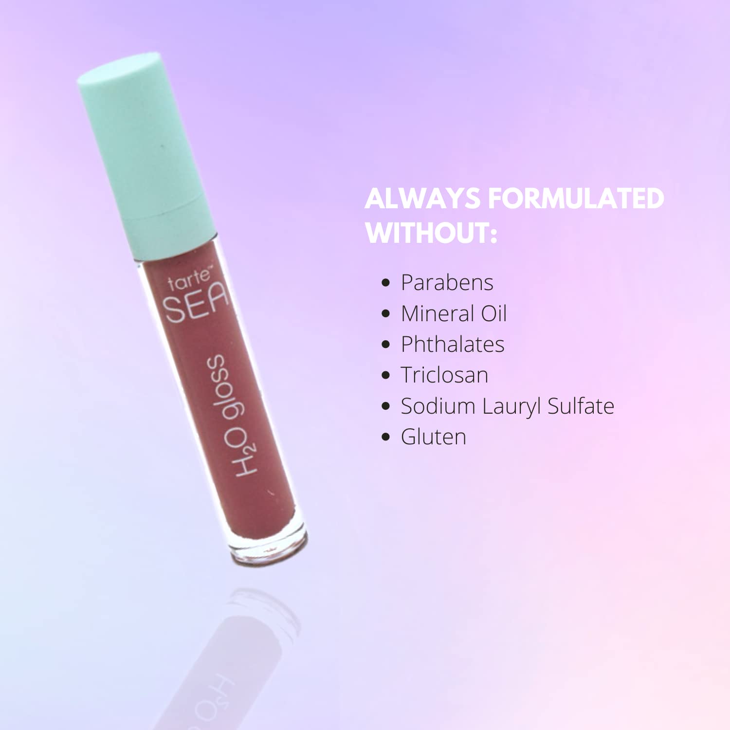 Tarte Sea H2O Lip Gloss - Room Service - (water-based lip gloss cream)
