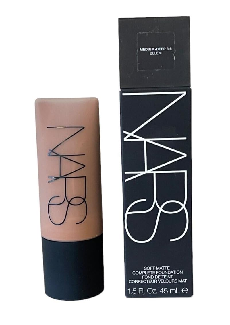 NARS Soft Matte Complete Foundation 1.5fl oz 45ml (BELEM/MEDIUM-DEEP 3.6)