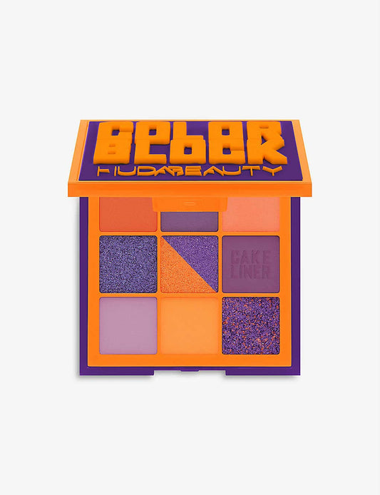 HUDA BEAUTY Color Block Obsessions Eyeshadow Palette Orange & Purple Color Block Obsessions