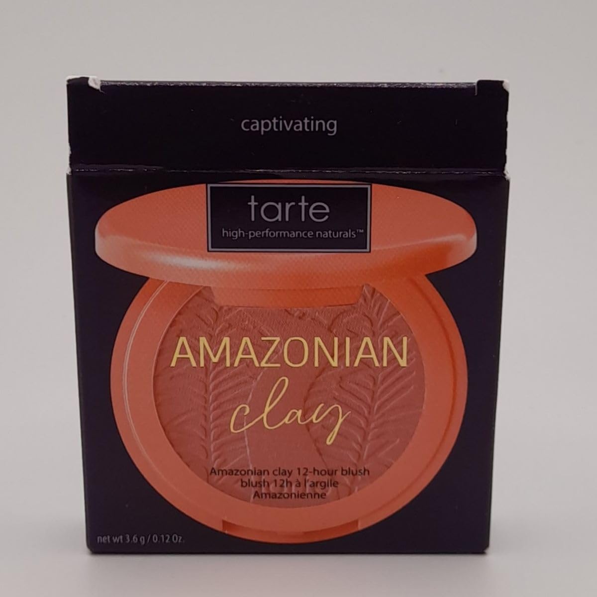 Tarte Amazonian Clay 12-Hour Blush Captivating 0.12 oz