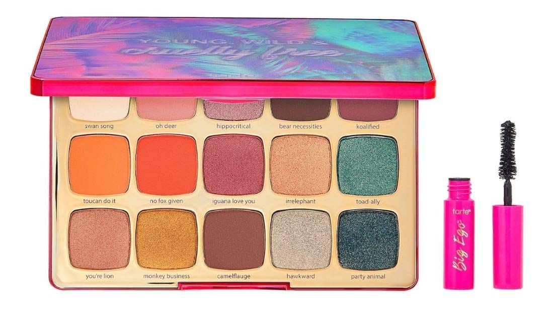 tarte Unleashed Eyeshadow Palette & Travel-Size Big Ego Mascara