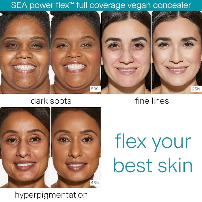 tarte SEA Power Flex™ Full Coverage Vegan Concealer 48N Tan-Deep Neutral