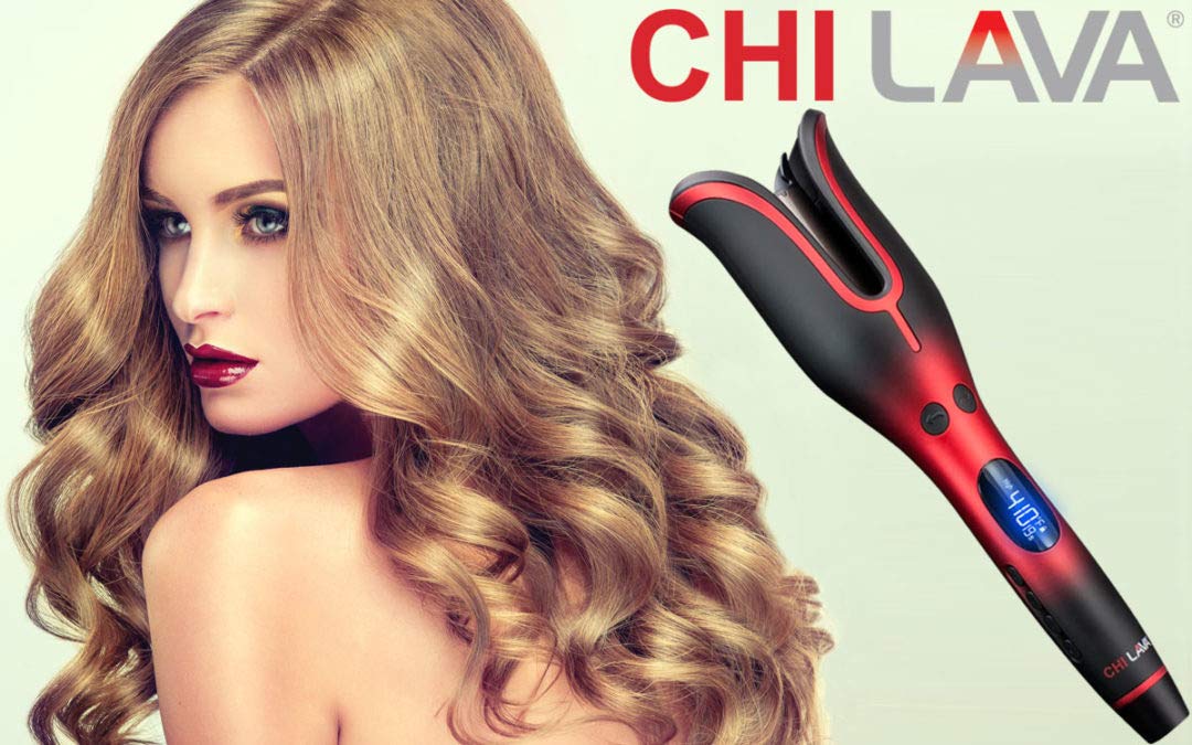 Chi Lava 1" Volcanic Lava Ceramic Pro Spin N Curl