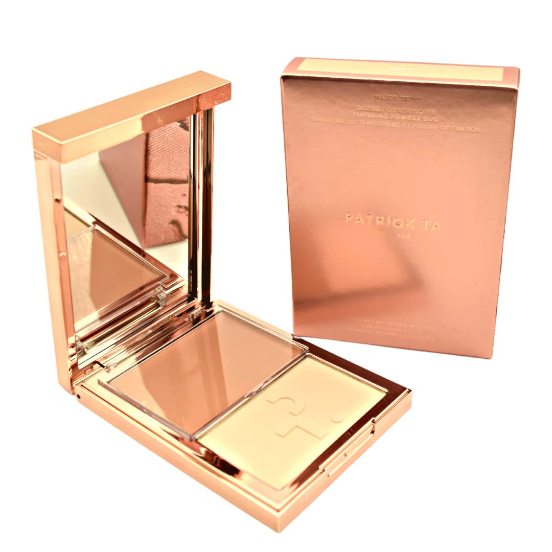 PATRICK TA Major Skin Crème Foundation and Finishing Powder Duo Fair 4