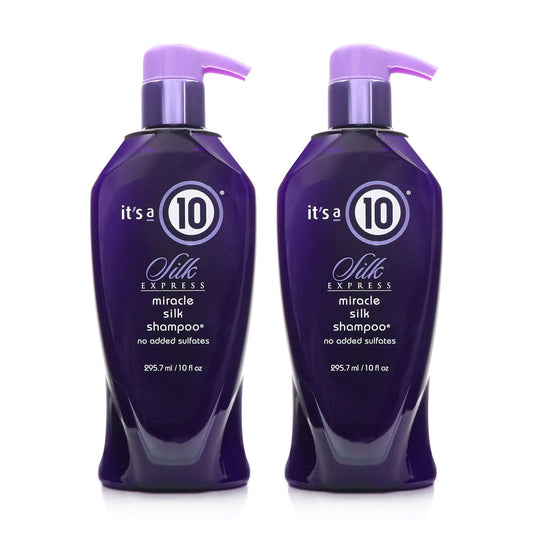 It's a 10 Haircare Silk Express Miracle Silk Shampoo, 10 fl. oz. (Pack of 2)