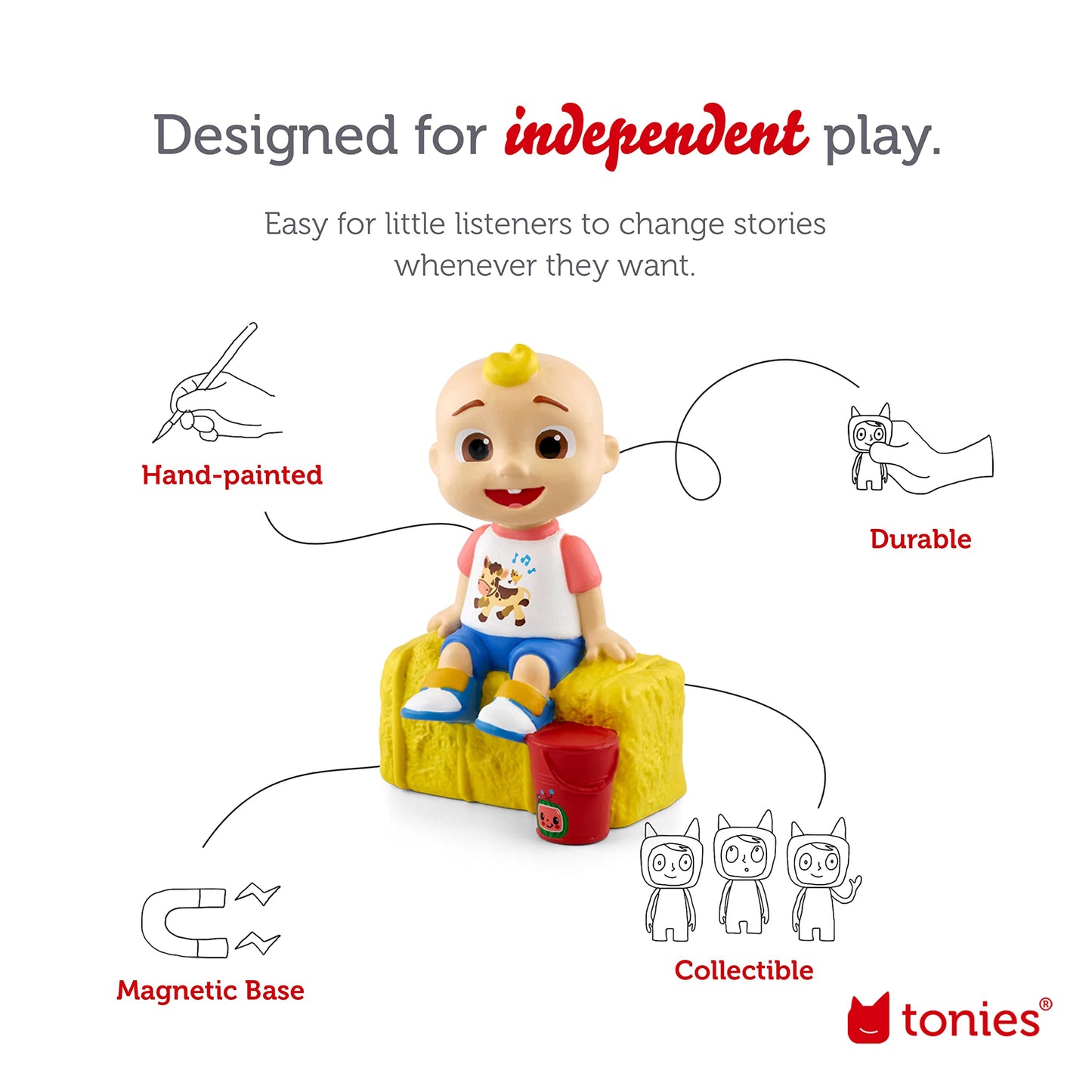 Tonies Outdoor Adventures with JJ Audio Play Character from CoComelon