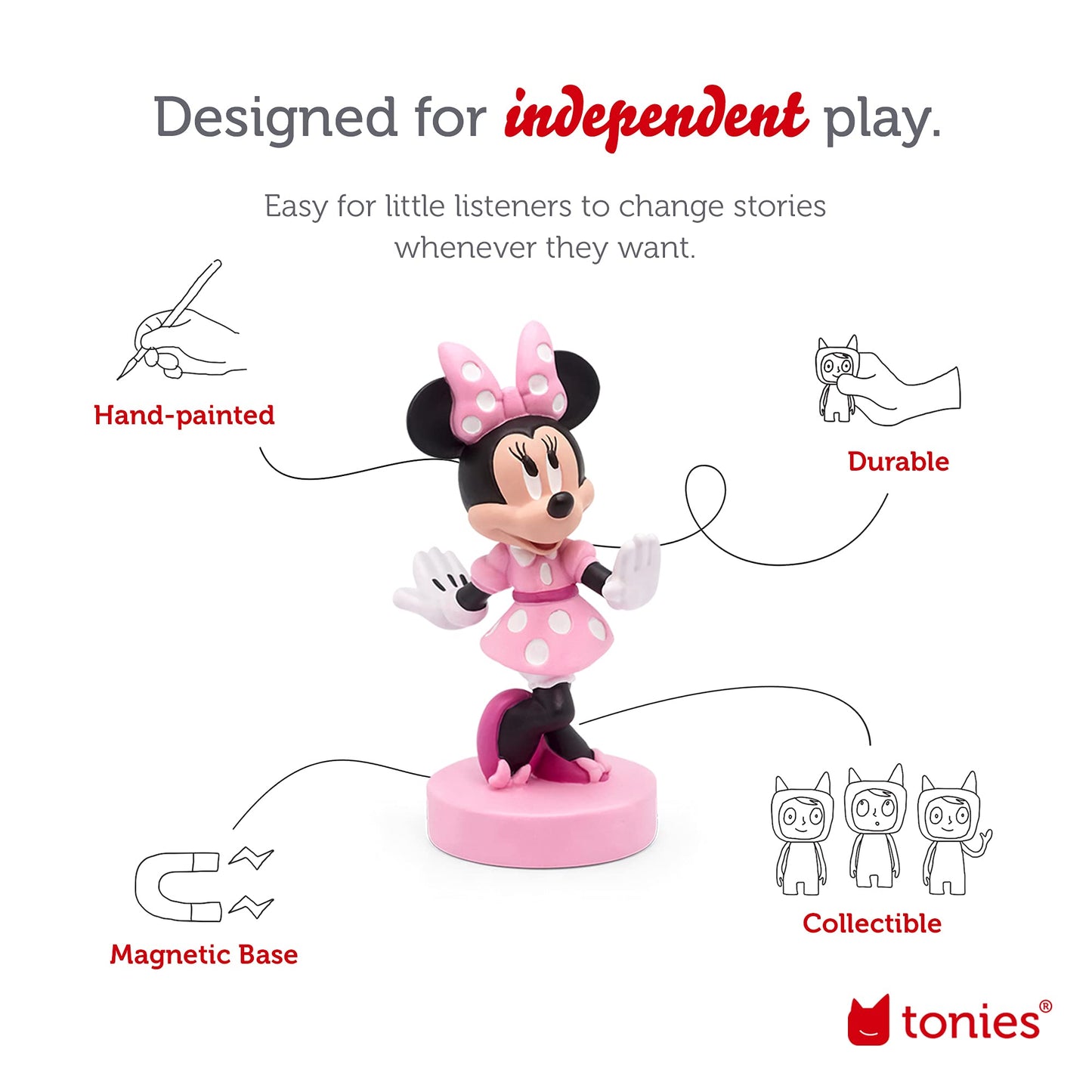 Tonies Minnie Mouse Audio Play Character from Disney