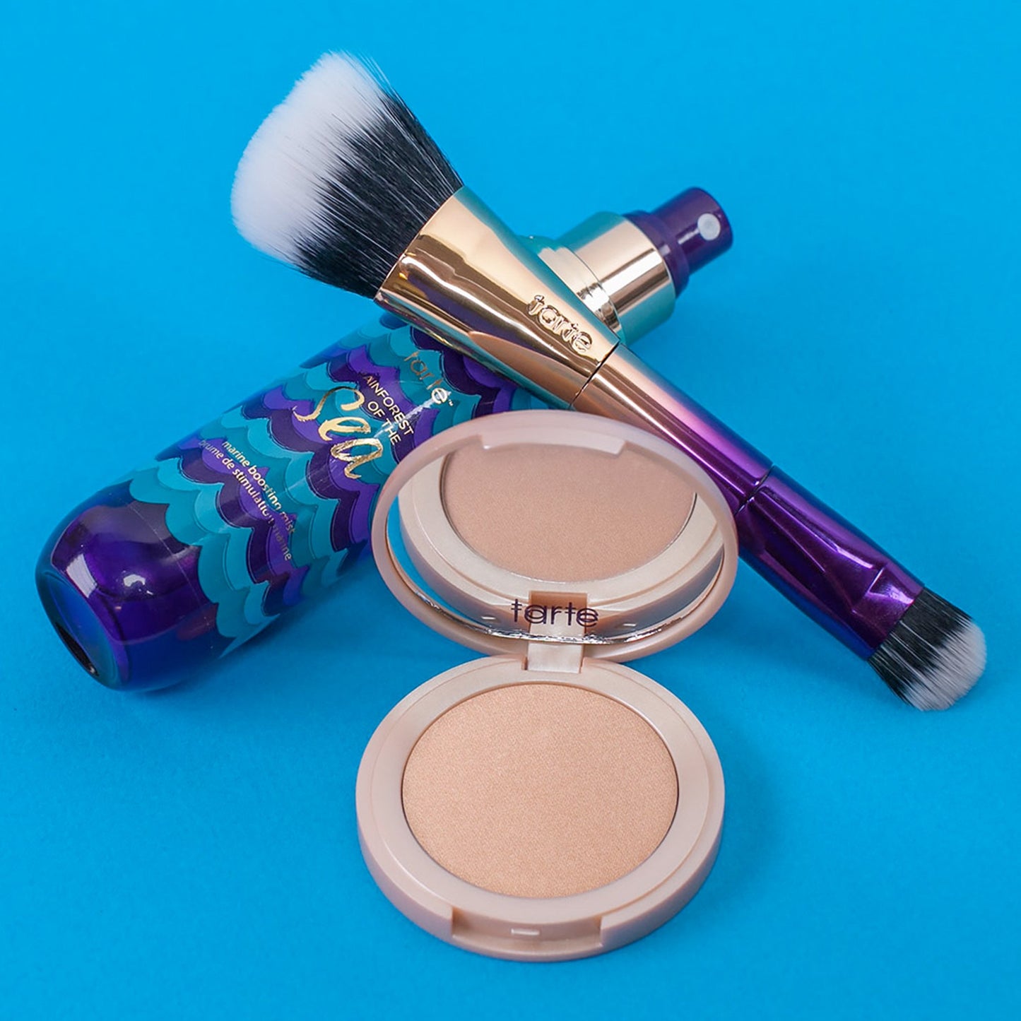 tarte cosmetics double-ended highlighter brush