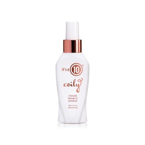 It's a 10 Haircare Miracle Coily Leave-In Product, 4 oz.