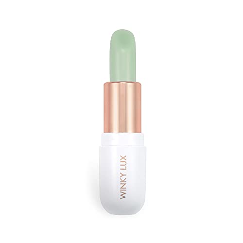 Winky Lux Matcha Lip Balm, Lip Balm with Coconut Oil, Vitamin E and Caffeine, Winky Lux Lip Balm and Lip Moisturizer, Clear Lip Balm