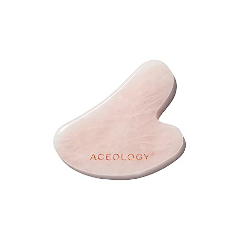 Rose quartz Gia sha facial massager