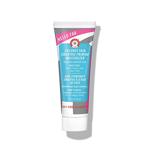First Aid Beauty Hello Fab Coconut Skin Smoothie Priming Moisturizer .34 oz / 9.6 g