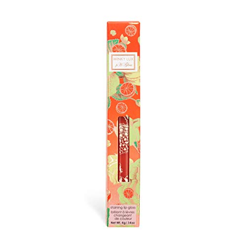 Winky Lux Fruity PH Lip Gloss Color Changing | Moisturizing Lip Gloss infused with nourishing fruit oils (4g/ 0.14 oz)