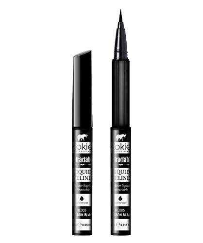 Kokie Retractable Liquid Eyeliner, Pointed Felt Tip, Waterproof & Smudge Free , Long-lasting, Vegan, Cruelty-Free