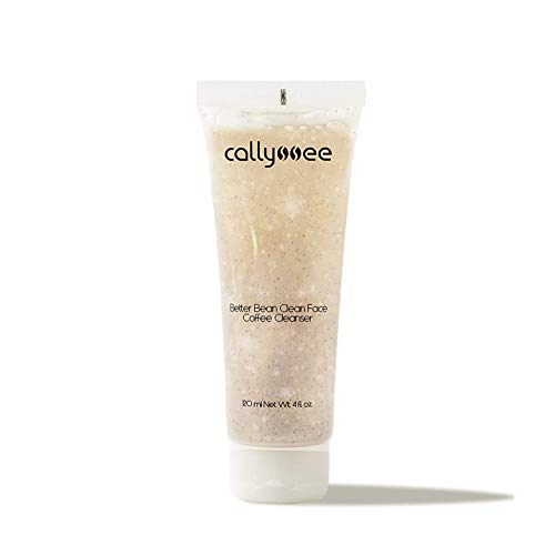 Callyssee | Better Bean Clean Face Coffee Cleanser - Facial Scrub With Organic Green Coffee Extract and Apricot Seed Powder Particles, Removes Blackheads and Impurities - 4.0 Oz