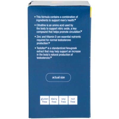 The Vitamin Shoppe Ultimate Testosterone Supports Testosterone Production, Boost Nitric Oxide, Promotes Circulation and Promotes Energy Stability (90 Veggie Caps)