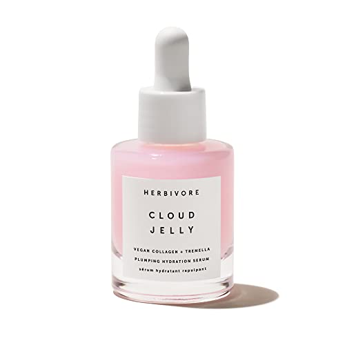 Herbivore - Natural Cloud Jelly Pink Plumping Hydration Serum With Vegan Collagen | Truly Natural, Clean Beauty (1 oz | 30 ml)