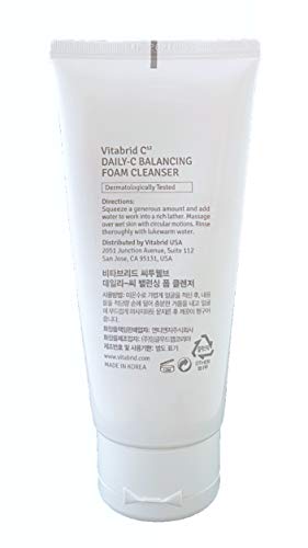 Vitabrid C12 Daily-C Balancing Foam Cleanser