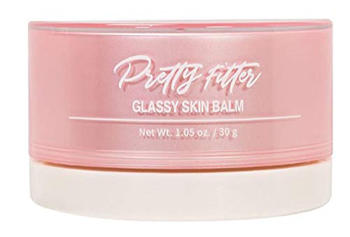 Touch In Sol Pretty Filter Glassy Skin Balm 1.05 Oz! Hydrating 5-In-1 Glow Balm! Hydrating Cream + Moist Pack + Primer + Glow Cream + Boosting For Your Radiant Skin! Achieve A Dewy And Glowing Skin!