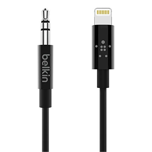 ELC-Belkin 3.5mm to Lightning 6ft Blk