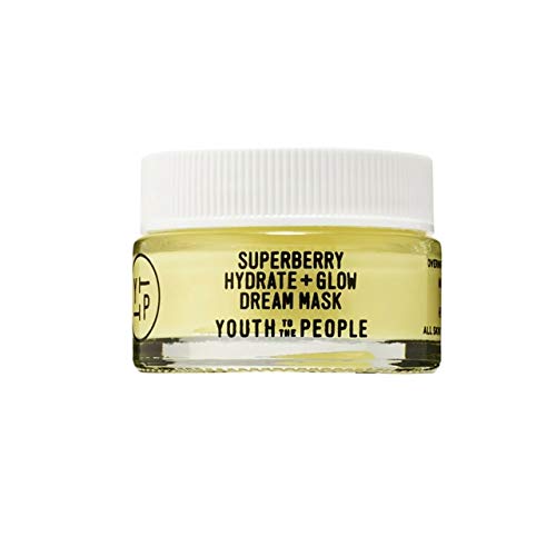 Superberry Hydrate + Glow Dream Overnight Mask 0.5 fl oz Sample Size Maqui + Vitamin C Squalane Hyaluronic Acid