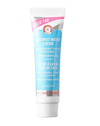 First Aid Beauty Hello Fab Coconut Water Cream Travel Size 0.34 Ounce