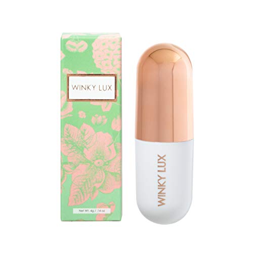 Winky Lux Matcha Lip Balm, Lip Balm with Coconut Oil, Vitamin E and Caffeine, Winky Lux Lip Balm and Lip Moisturizer, Clear Lip Balm