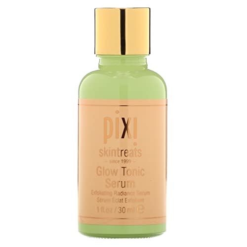 Pixi Beauty Glow Tonic Serum | Lightweight Facial Serum | Exfoliating Glycolic Acid Purifies Skin And Enhances Your Natural Glow | 1.01 Fl Oz