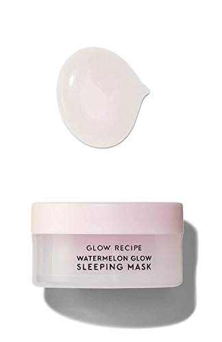 Glow Recipe Watermelon Glow Sleeping Mask, 0.3 fl oz / 10 ml, Travel Sample Size Mini