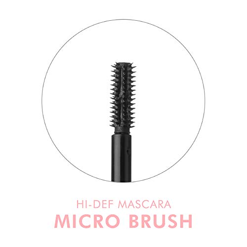 Beauty for Real Hi-Def Lengthening Mascara, Black, Smooth Finish, Smudge Proof, 0.31 fl oz