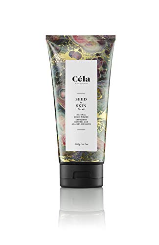 Céla Skin Care Seed to Skin Scrub, Exfoliating Face and Body Wash, Exfoliator