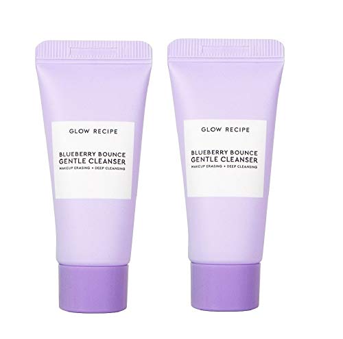 Glow Recipe Blueberry Bounce Gentle Cleanser Travel Size Bundle 2 Piece