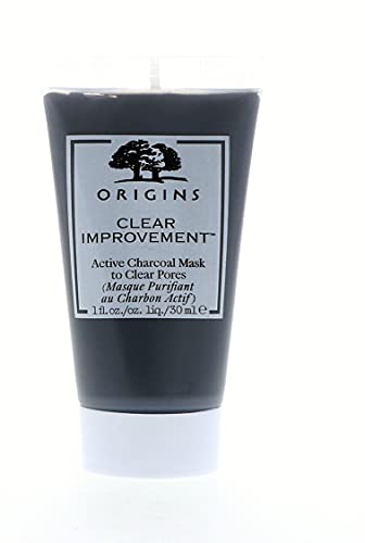 Origins Clear Improvement Active Charcoal Mask To Clear Pores 1 ounce Travel Size