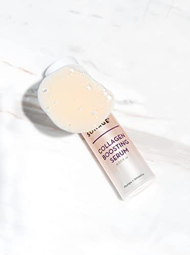 Sonage Collagen Boosting Serum | Vegan, Plant-based Collagen | Plumping Serum to Reduce Appearance of Fine Lines and Wrinkles | Natural Anti-Aging Collagen Serum | Face and Neck Treatment