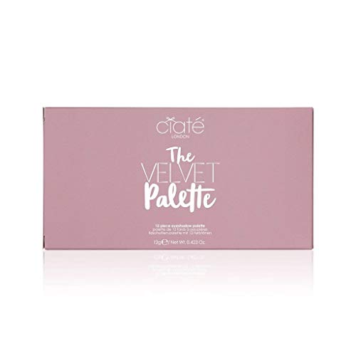 Ciate London-The Velvet Palette- 12 eyeshadows.