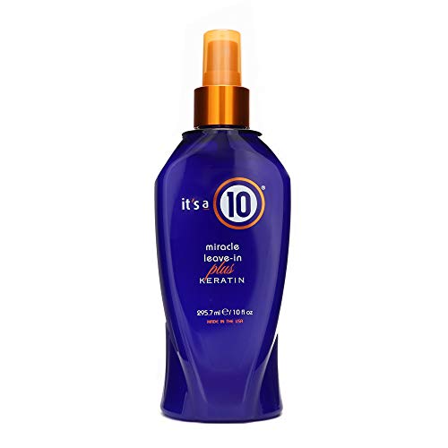 It's a 10 Haircare Miracle Leave-In plus Keratin, 10 fl. oz.