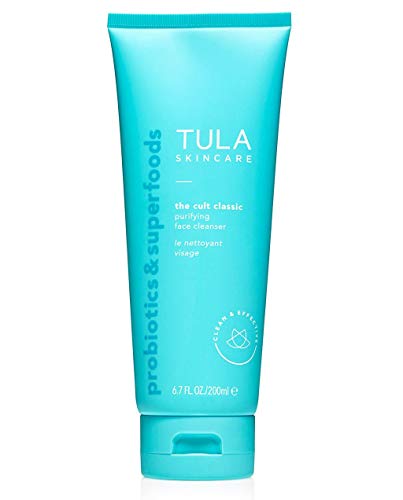 TULA Skin Care The Cult Classic Purifying Face Cleanser | Gentle and Effective Face Wash, Makeup Remover, Nourishing and Hydrating