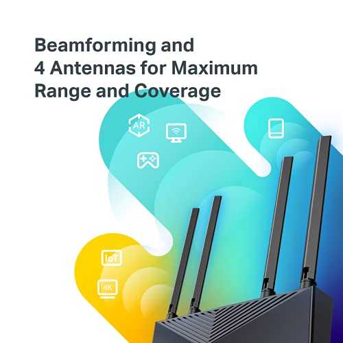 TP-Link AX6600 WiFi 6 Router (Archer AX90) - Tri Band 8-Stream Gigabit Router, MU-MIMO, Dual WAN Ports(2.5G+1G)