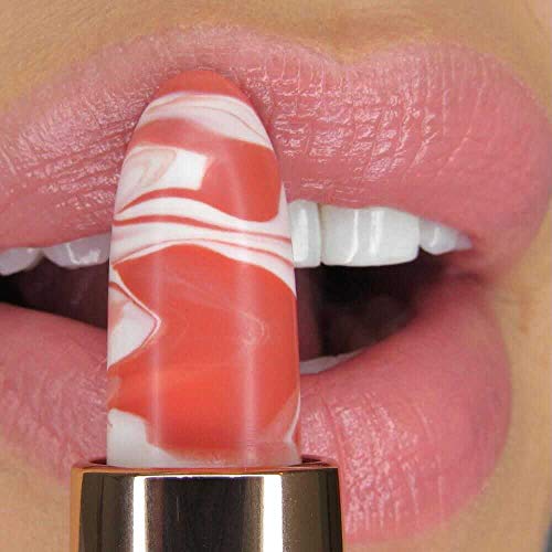 Winky Lux Marbleous Balm | Hybrid- Tinted Lipstick & Hydrating Lip Balm | Contains Ceramides for Lip Plumping & Coconut Oil for Lip Moisturizing (3.1g/.11oz.)