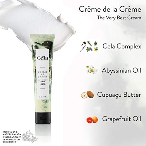 Céla Crème de la Crème, Tube of Hydrating Body Cream w/Grapefruit Oil (75 mL)